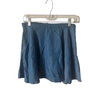 Lulus Blue Short Circle Skirt